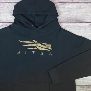 Sitka Green Camouflage Icon Logo Hoodie